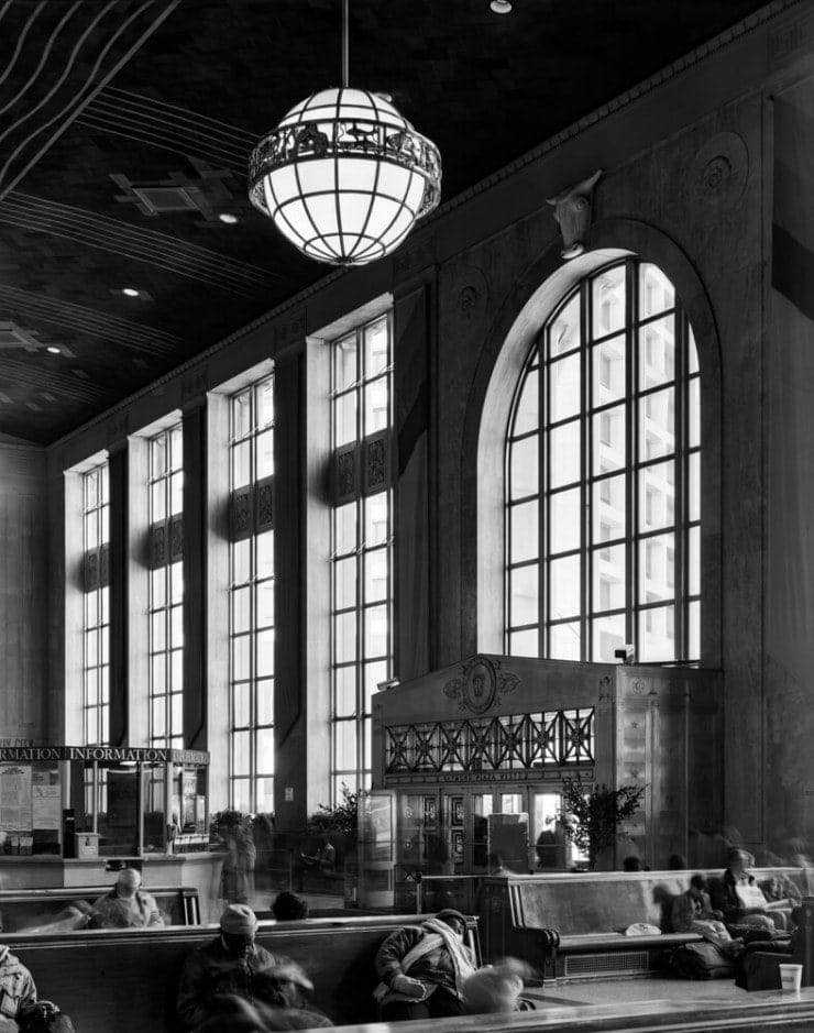 Waiting room filled with people in Newark, NJ